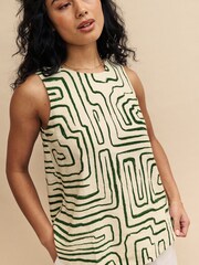 Nobody's Child Green Lizanne Top - Image 3 of 6