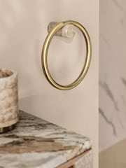 Gold Marble Gold Marble N. Premium Large Towel Rail Ring - Image 2 of 7
