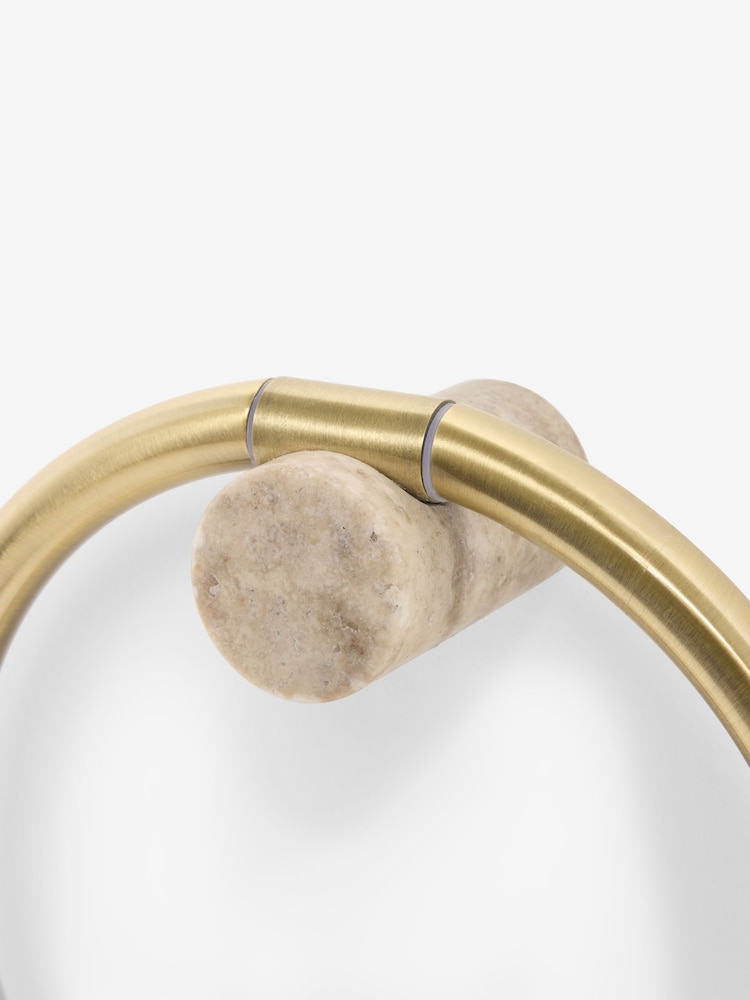 Gold Marble Gold Marble N. Premium Large Towel Rail Ring - Image 7 of 7