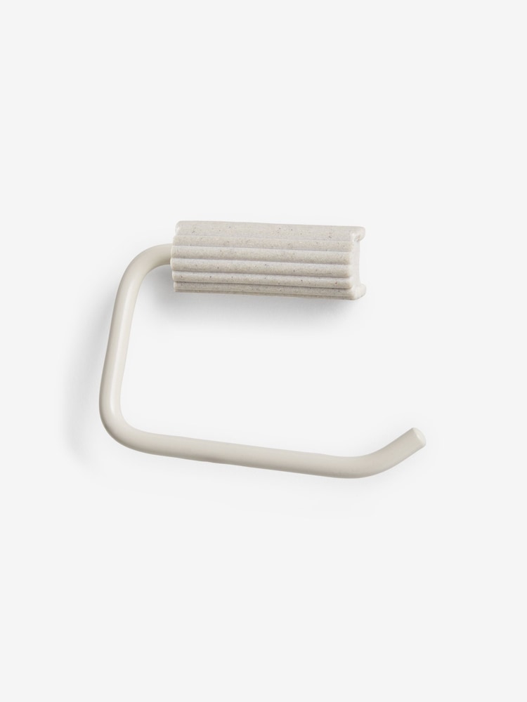 Natural Rib Toilet Roll Holder - Image 5 of 5