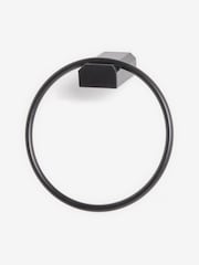 Black Moderna Towel Rail Ring - Image 3 of 4