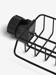 Black Single Adjustable Shower Caddy - Image 4 of 4
