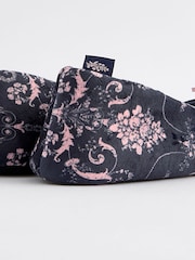 Laura Ashley Navy Ballet Slippers - Image 5 of 5