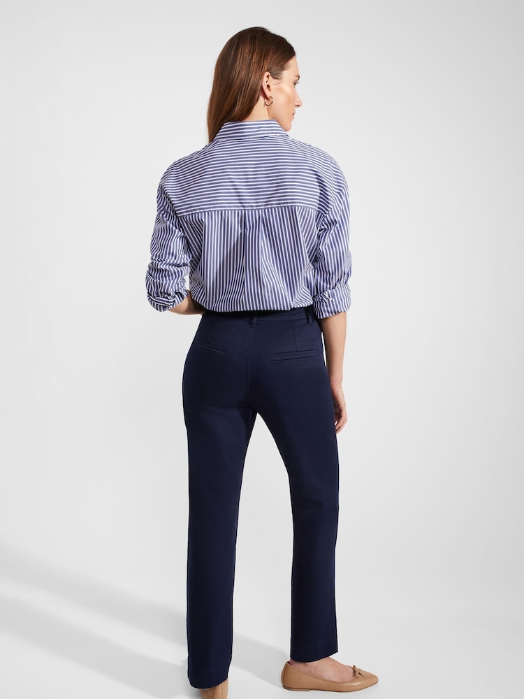 Hobbs Blue Kim Trousers - Image 2 of 4 Hobbs Blue Kim Trousers - Image 2 of 4