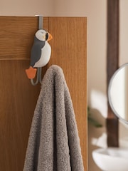 Grey Puffin Over Door Hook - Image 1 of 4