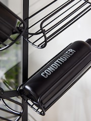 Black Bottle Storage Shower Caddy - Image 2 of 4