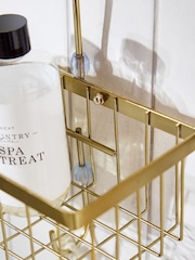 Gold Hanging Shower Caddy - Image 2 of 4