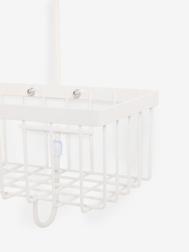 White Hanging Shower Caddy - Image 4 of 4