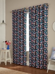 Cath Kidston Teal Green Puppy Fields Made to Measure Curtains - Image 2 of 9