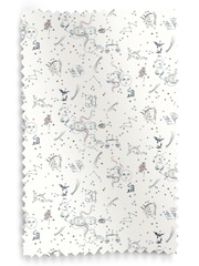 Cath Kidston White Celestial Baby Made to Measure Curtains - Image 9 of 9