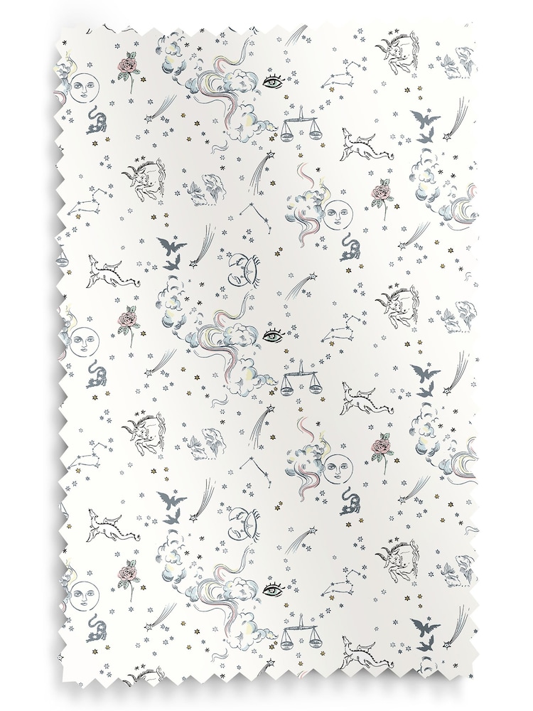 Cath Kidston White Celestial Baby Made to Measure Curtains - Image 9 of 9
