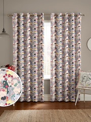 Cath Kidston Multi Silver Linings Made to Measure 100% Cotton Curtains - Image 1 of 9