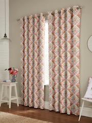 Cath Kidston Multi Patchwork Made to Measure 100% Cotton Curtains - Image 2 of 9