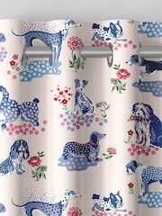 Cath Kidston Blue Puppy Fields Made to Measure 100% Cotton Curtains - Image 7 of 9