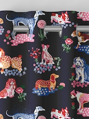 Cath Kidston Navy Blue Puppy Fields Made to Measure Curtains - Image 7 of 9