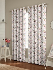 Cath Kidston Multi Wear Your Heart Made to Measure 100% Cotton Curtains - Image 2 of 9