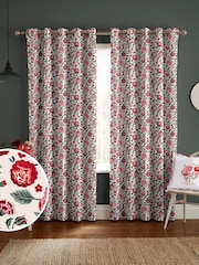 Cath Kidston Red Strawberry Gardens Made to Measure Curtains - Image 1 of 9