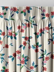 Cath Kidston Pink Kingdom Posey Made to Measure 100% Cotton Curtains - Image 3 of 9
