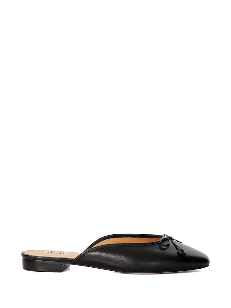 Dune London Black Haylas Ballerina Shoes - Image 2 of 6 Dune London Black Haylas Ballerina Shoes - Image 2 of 6