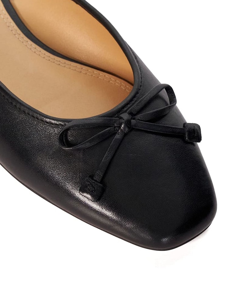 Dune London Black Haylas Ballerina Shoes - Image 6 of 6 Dune London Black Haylas Ballerina Shoes - Image 6 of 6