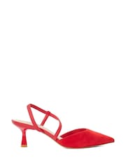 Dune London Red Citrus Asymmetric Courts - Image 3 of 7