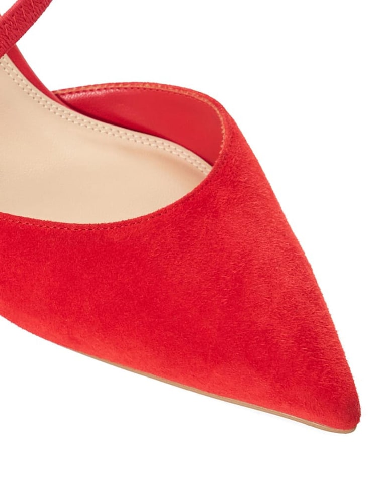 Dune London Red Citrus Asymmetric Courts - Image 7 of 7