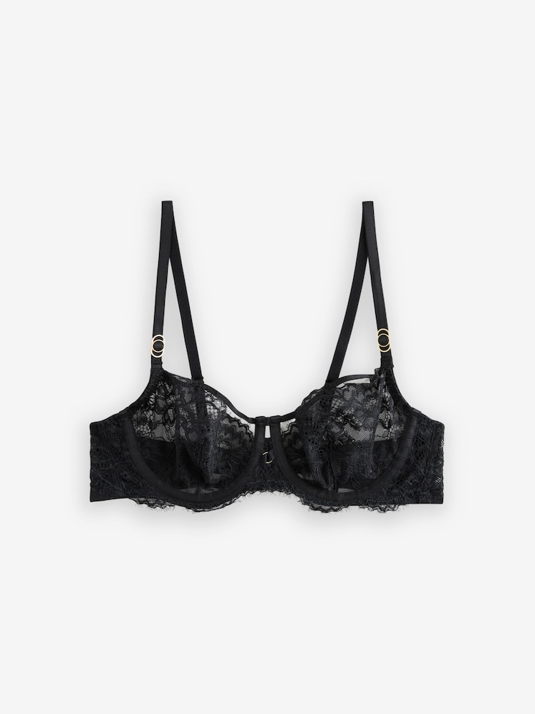 Noir - Dentelle Soutiens-gorge AE - Image 7 of 9
