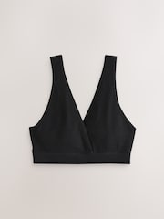 Black/Cream Ultimate Comfort Seamless Non Wire Bras 2 Pack - Image 8 of 11