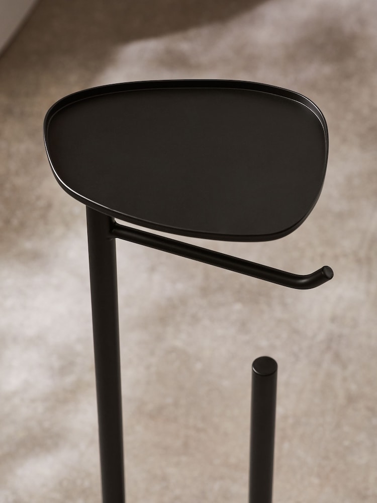 Kiezelkleurige toiletrolhouder - Image 3 of 6