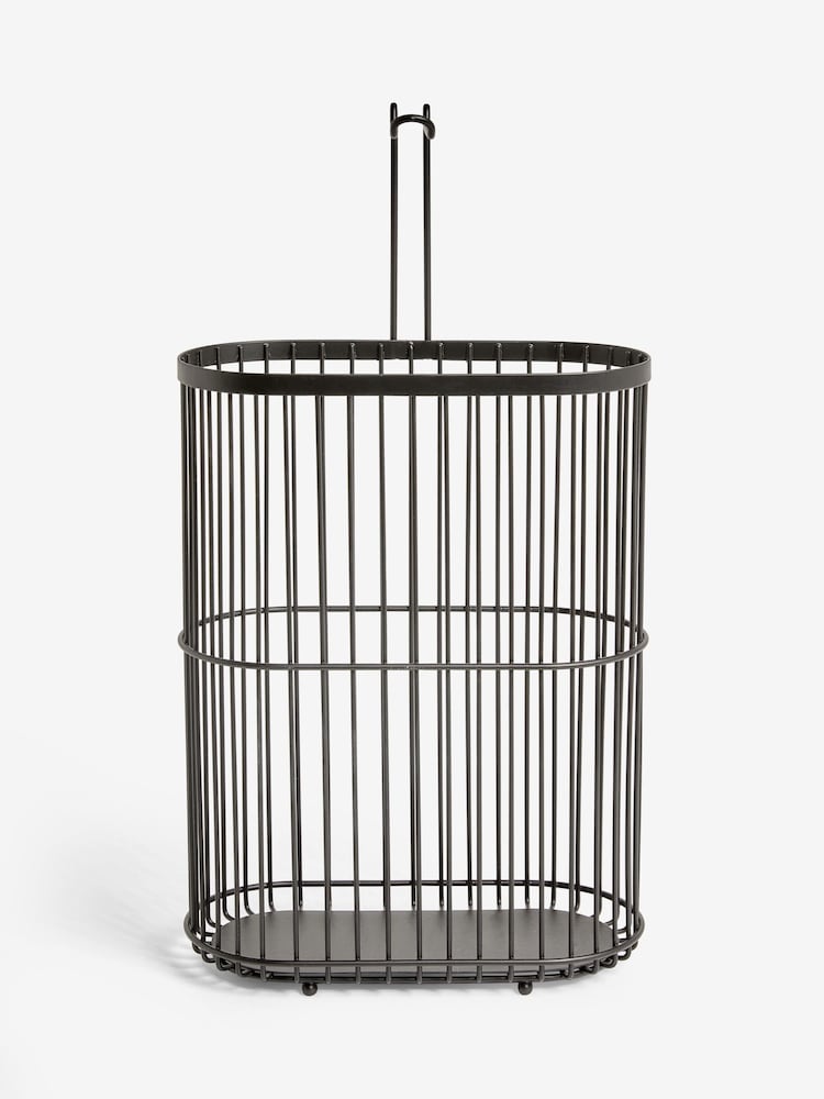 Black Wire Toilet Roll Holder Storage - Image 3 of 3