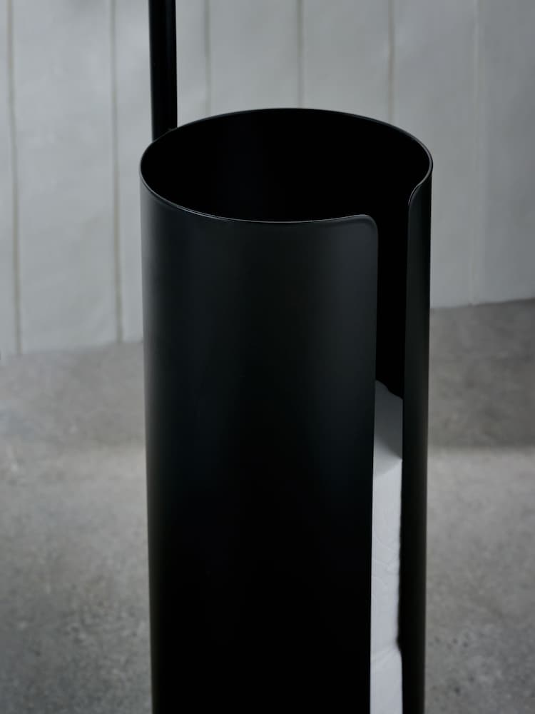 Black Toilet Roll Holder - Image 2 of 5