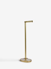 Gold Pearl Pivot Top Toilet Roll Holder - Image 4 of 5