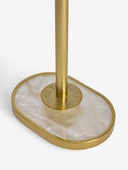 Gold Pearl Pivot Top Toilet Roll Holder - Image 5 of 5