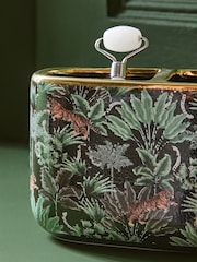 Black Tiger Print Toothbrush Tidy - Image 2 of 3