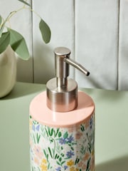 Multi Floral Print Soap Dispenser - Image 2 of 3