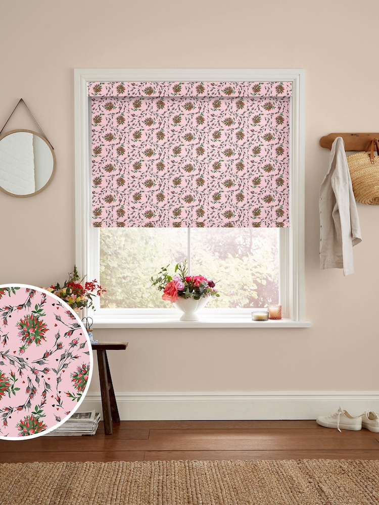 Cath Kidston Pink Forever Rose Made to Measure Roller Blind - Image 2 of 6