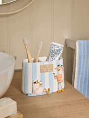 Blue Stripe Seagull Toothbrush Tidy - Image 1 of 3