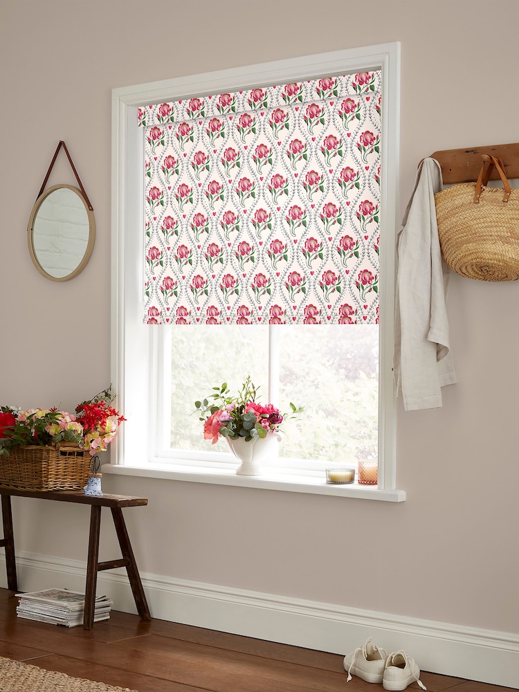 Cath Kidston Rose Pink Cherished Made to Measure Roller Blind - Image 2 of 6