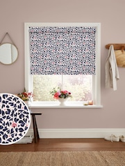 Cath Kidston Blue Marble Hearts Made to Measure Roller Blind - Image 1 of 6