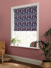 Cath Kidston Navy Blue Artist Curator Made to Measure Roller Blind - Image 2 of 6