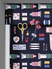 Cath Kidston Navy Blue Artist Curator Made to Measure Roller Blind - Image 3 of 6