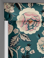 Cath Kidston Teal Blue Strawberry Gardens Made to Measure Roller Blind - Image 3 of 6