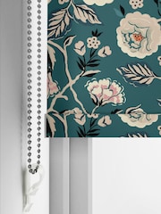 Cath Kidston Teal Blue Strawberry Gardens Made to Measure Roller Blind - Image 4 of 6