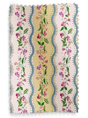 Cath Kidston Yellow Sweet Pea Stripe Made to Measure Roller Blind - Image 5 of 6