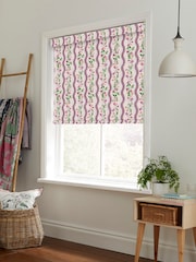 Cath Kidston Pink Sweet Pea Stripe Made to Measure Roller Blind - Image 2 of 6