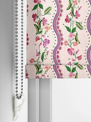 Cath Kidston Pink Sweet Pea Stripe Made to Measure Roller Blind - Image 4 of 6
