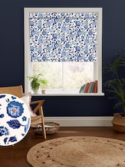 Cath Kidston Blue Strawberry Gardens Made to Measure Roller Blind - Image 1 of 6
