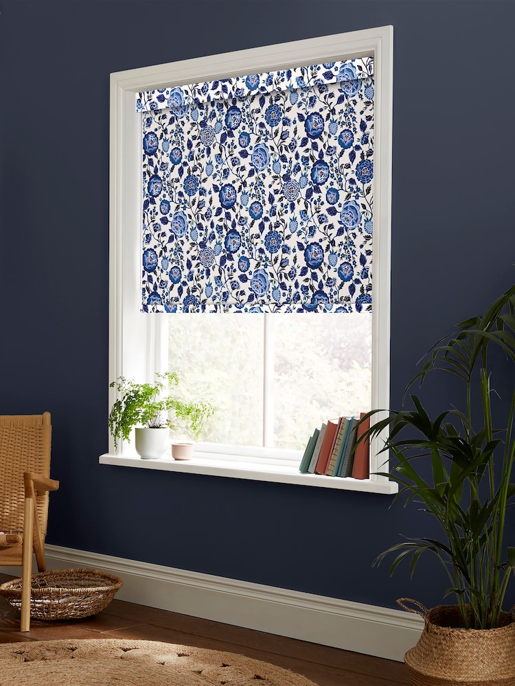 Cath Kidston Blue Strawberry Gardens Made to Measure Roller Blind - Image 2 of 6