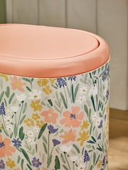 Multi Floral Print Swing Lid Bin - Image 3 of 7