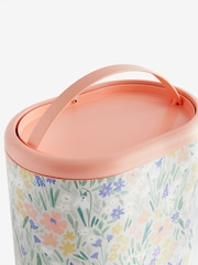 Multi Floral Print Swing Lid Bin - Image 6 of 7